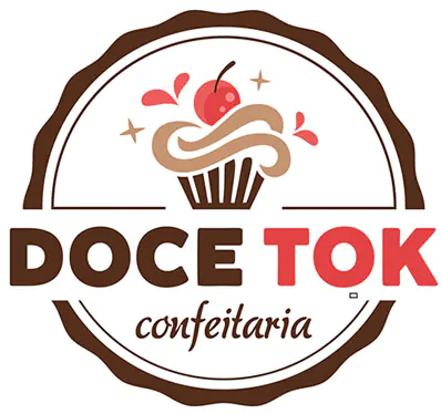 Logo Doce Tok Confeitaria